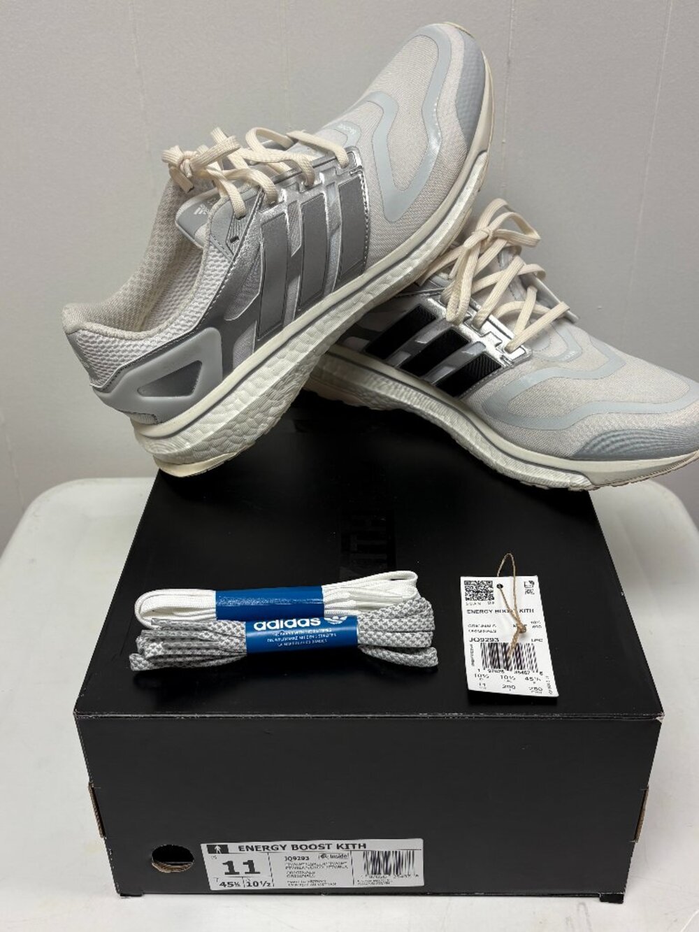 Kith x Adidas Energy Boost Through The Decades Pack (JQ9293), Size 11